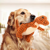 Indestructible Dino Dog Toy