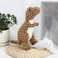 Indestructible Dino Dog Toy