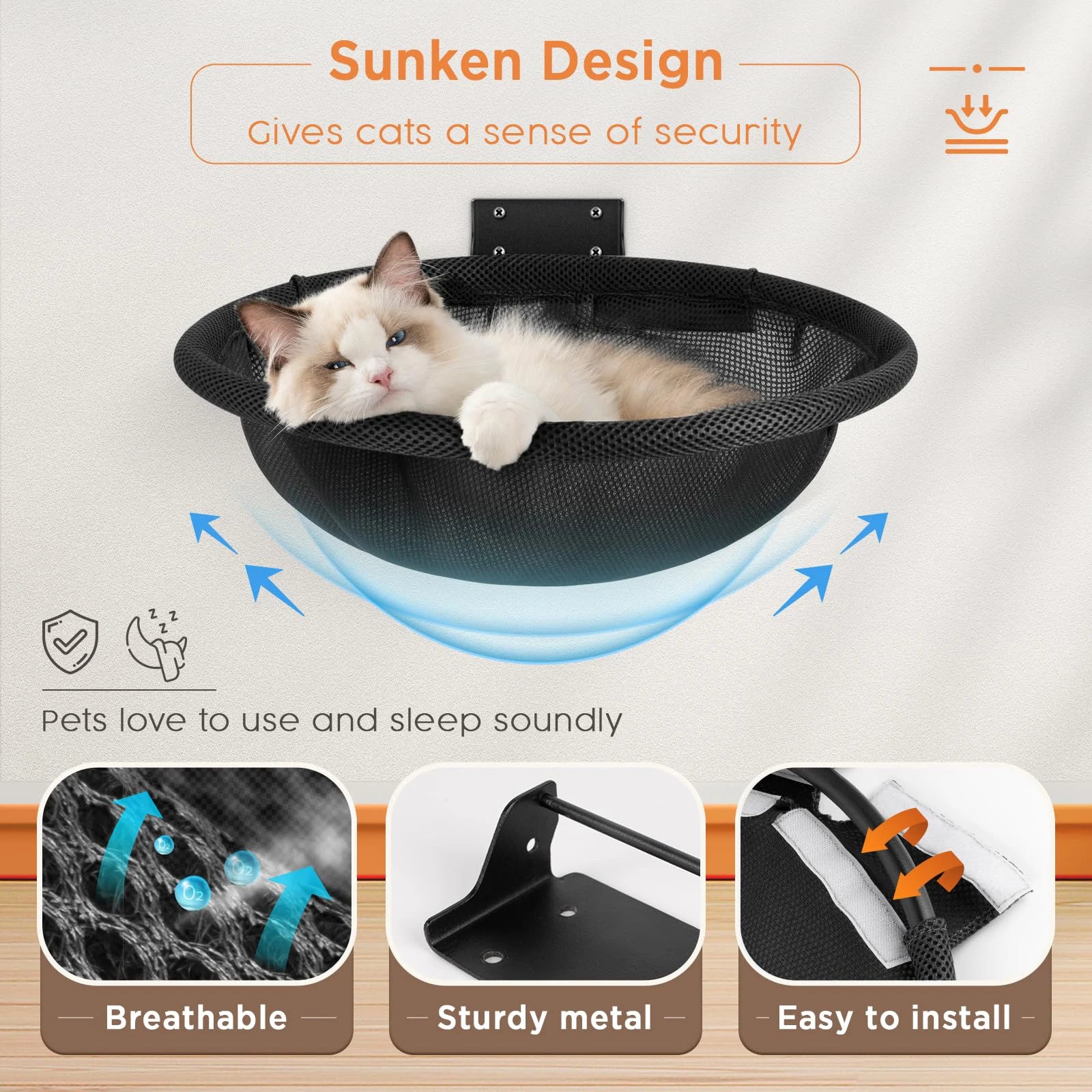 Cat Hammock Bed